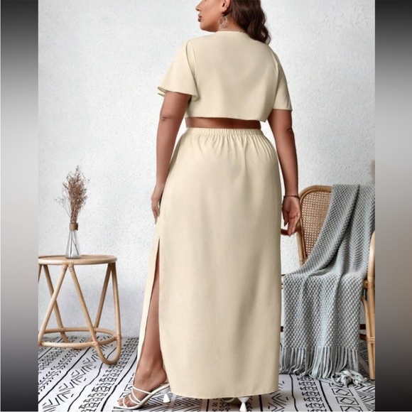 Boho cut out knot front maxi dress - Picture 9 of 10